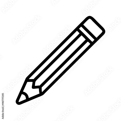 Pencil icons symbolize creativity and artistic expression. Essential for drawing, writing, and educational themes, these designs reflect the art of communication through simple tools.