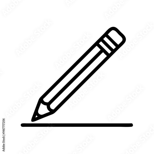 Pencil icons symbolize creativity and artistic expression. Essential for drawing, writing, and educational themes, these designs reflect the art of communication through simple tools.
