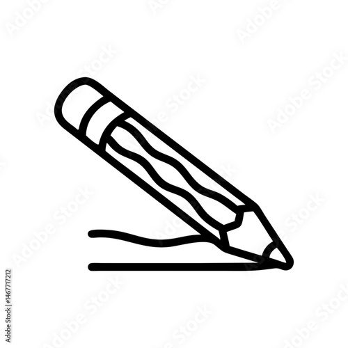 Pencil icons symbolize creativity and artistic expression. Essential for drawing, writing, and educational themes, these designs reflect the art of communication through simple tools.