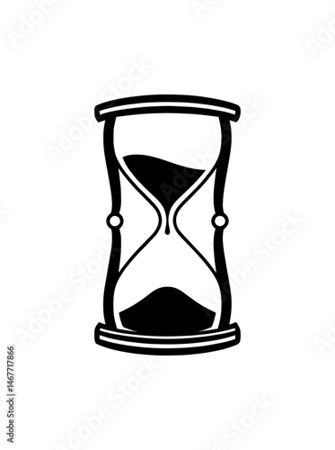 antique hourglass