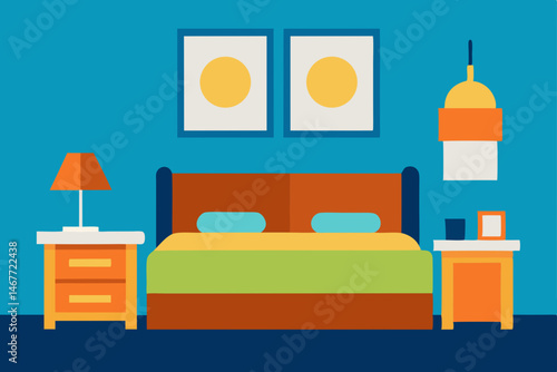 living room interior with sofa