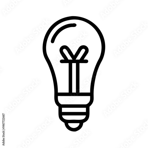 Icon of a Light Bulb