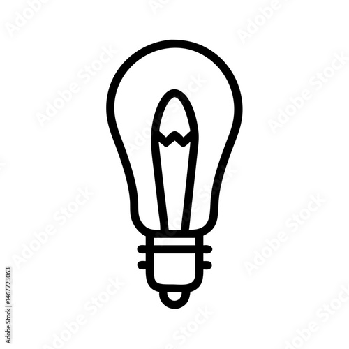 Icon of a Light Bulb