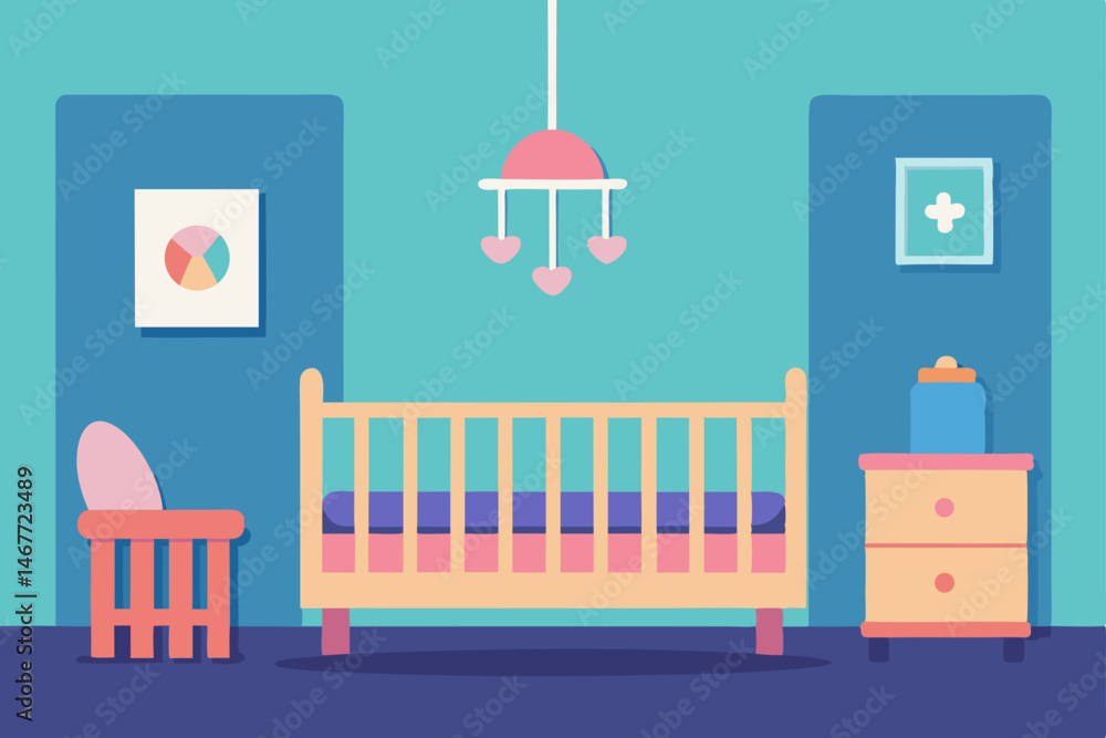 interior of a room with a bed interior of a room with a bed