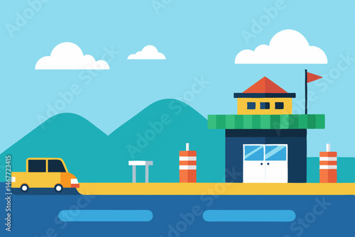 vector illustration of city
