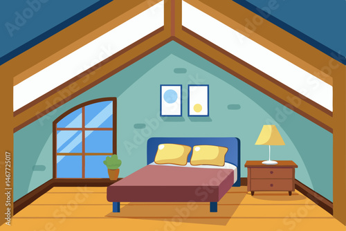interior of a bedroom