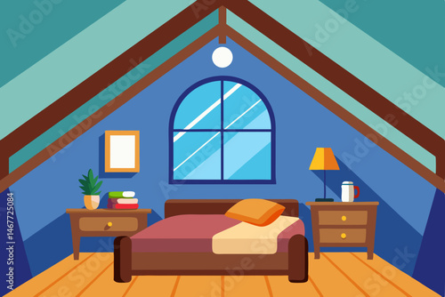 interior of a bedroom