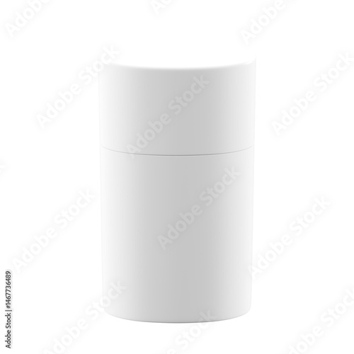 4K 3D render mock up of Skincare. Transparent background. Separate object (upper, lower body)