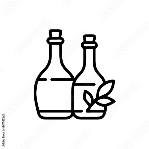 vinegar and oil