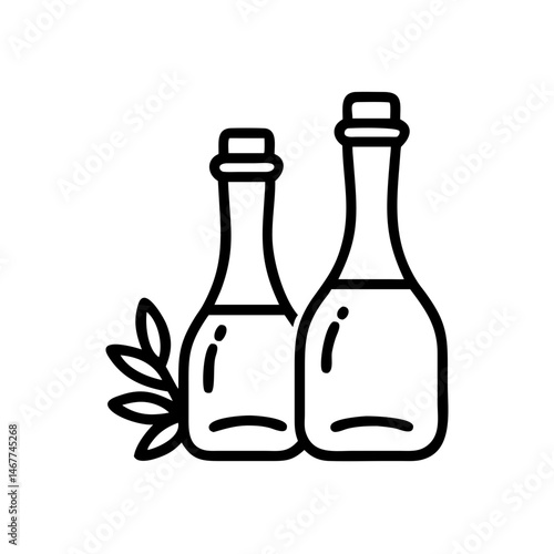 vinegar and oil