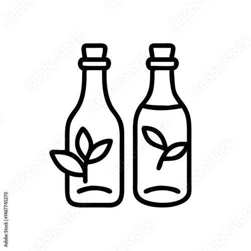 vinegar and oil