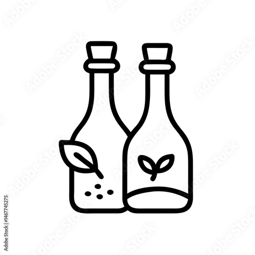 vinegar and oil
