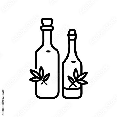 vinegar and oil