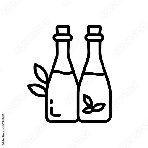 vinegar and oil