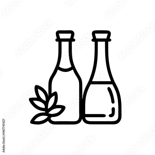 vinegar and oil