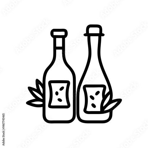 vinegar and oil