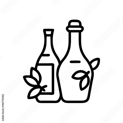 vinegar and oil