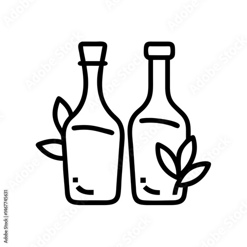 vinegar and oil