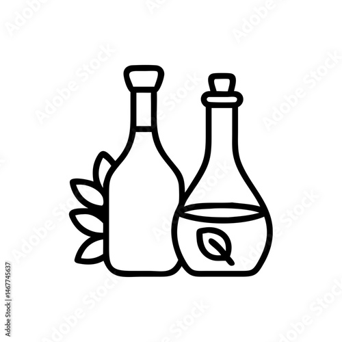 vinegar and oil