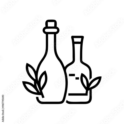 vinegar and oil