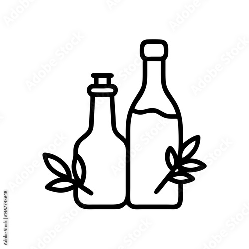 vinegar and oil