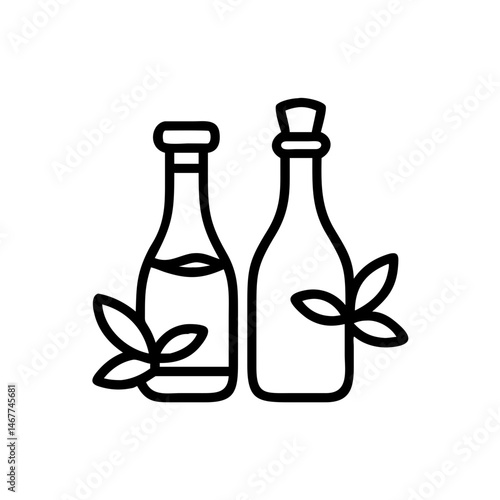 vinegar and oil