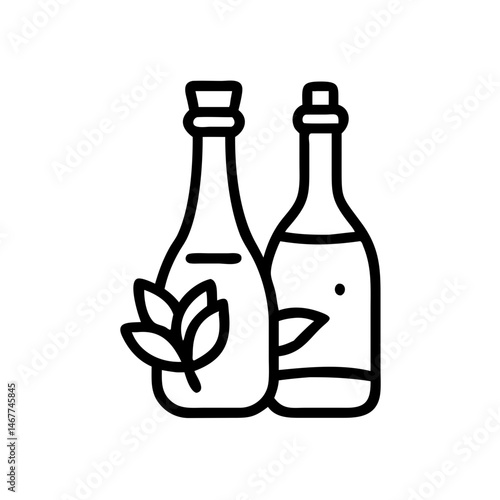 vinegar and oil