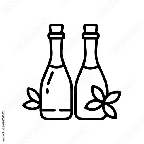 vinegar and oil