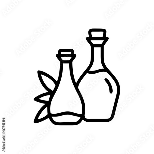vinegar and oil