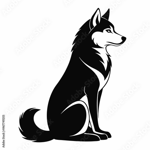 wolf vector illustration
