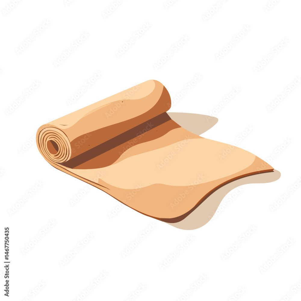Sandpaper Flat vector, minimalist design, isolated on a white background. Sandpaper Flat vector, minimalist design, isolated on a white background.