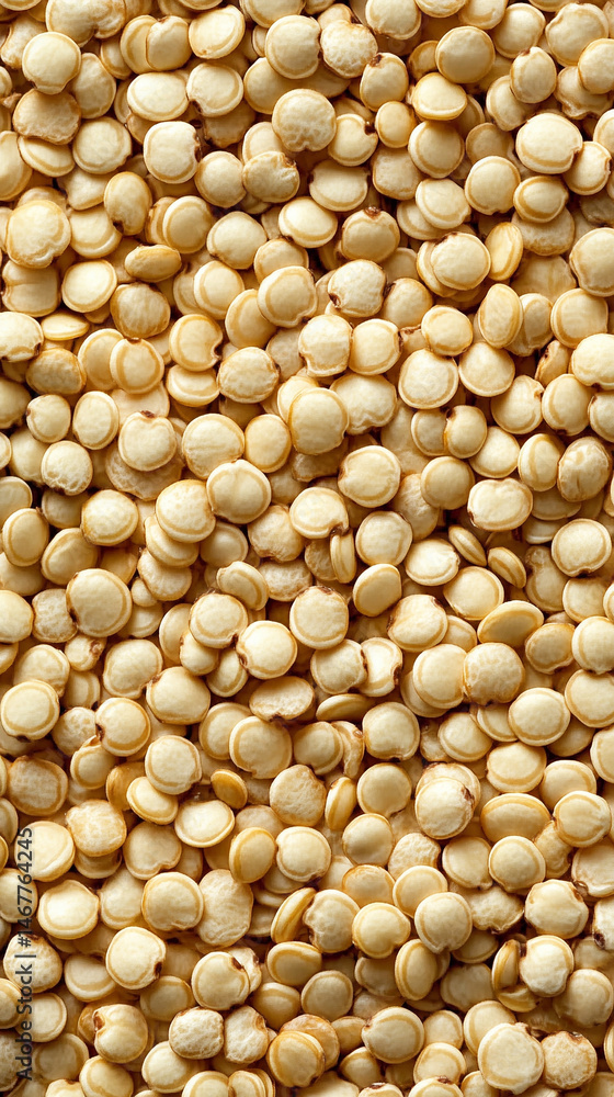 Close-up of raw white quinoa seeds showing detailed texture and natural pattern. Symbolizes health, nutrition, and organic simplicity in a wholesome superfood background for culinary or wellness theme Close-up of raw white quinoa seeds showing detailed texture and natural pattern. Symbolizes health, nutrition, and organic simplicity in a wholesome superfood background for culinary or wellness theme