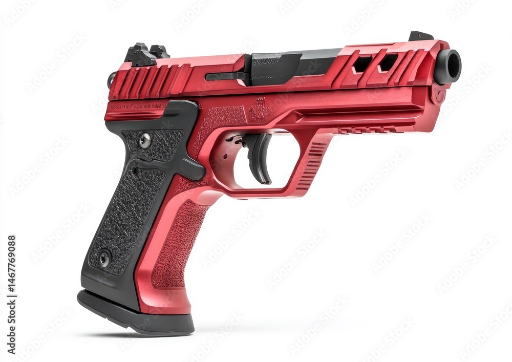 Crimson Handgun: Sleek Design, Modern Aesthetics Crimson Handgun: Sleek Design, Modern Aesthetics