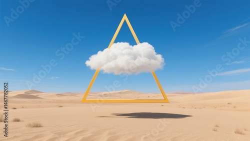 sand castle in the desert