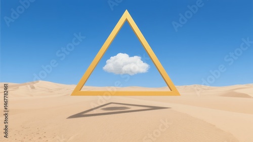 pyramids in the sand