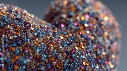 Obraz na płótnie A sparkly heart glows with radiant light, symbolizing love, joy, and emotional brilliance. A dreamy and whimsical visual ideal for romance, celebration, and heartfelt expression themes.
w salonie