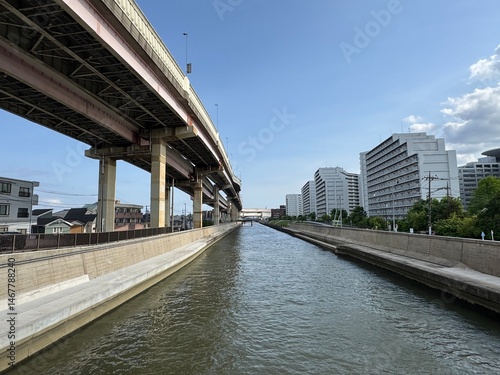 東京都足立区の小菅駅と綾瀬駅の間にある綾瀬川