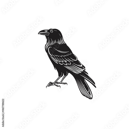 bird on a branch with berries