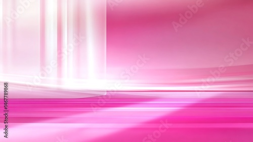 Abstract pink and white design