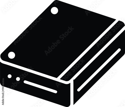 ssd storage memory icon vector illustration