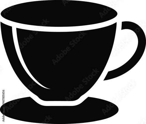 Tea Cup Icon Vector Illustration