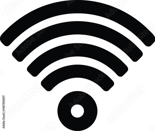 wi fi mesh system icon vector illustration