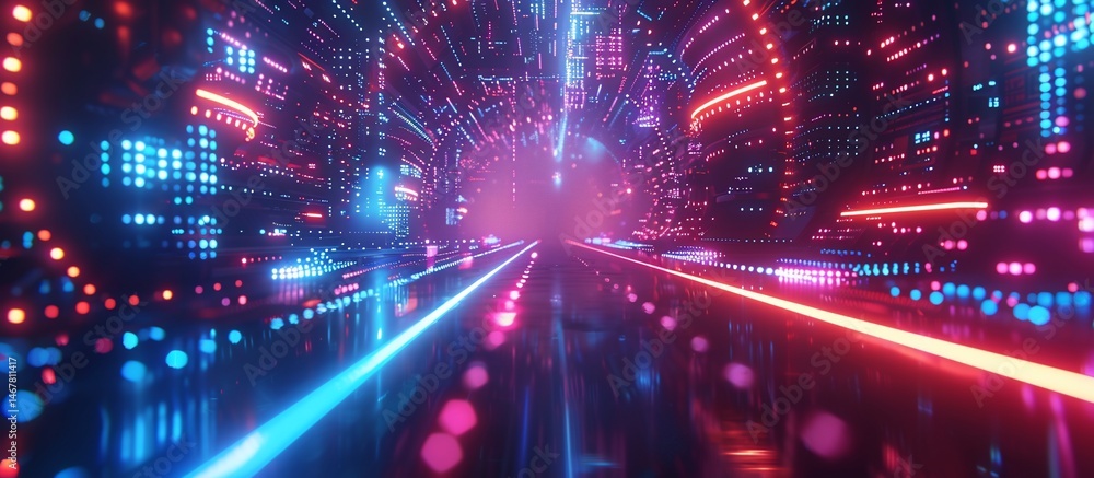 Neon City Tunnel Neon City Tunnel