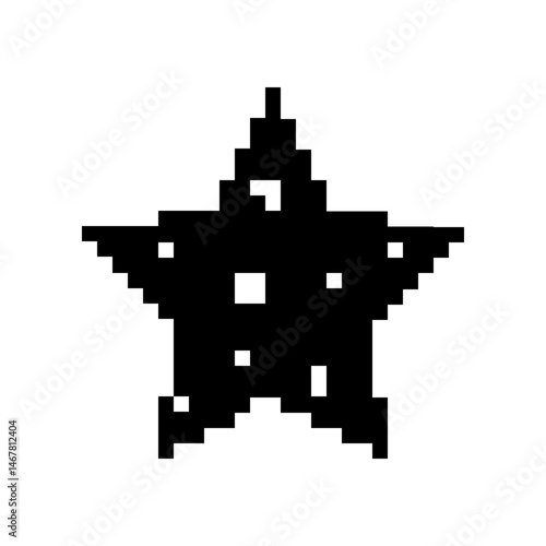 pixelate star icon