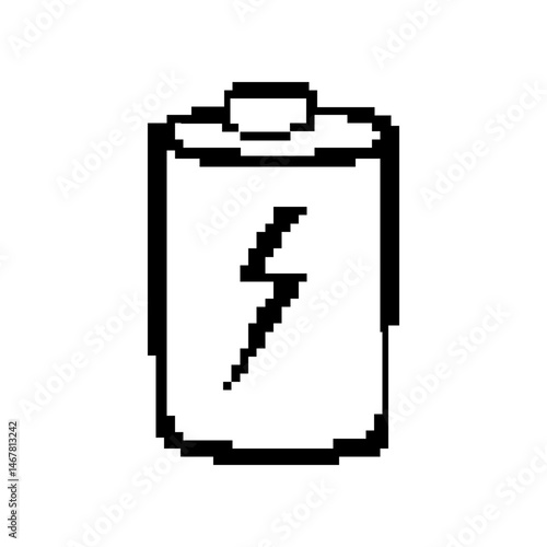 pixel battery icon