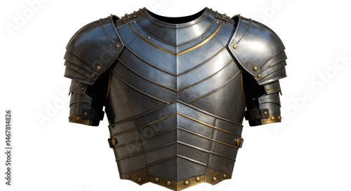 Photos Isolated Medieval Knight Armor Breastplate