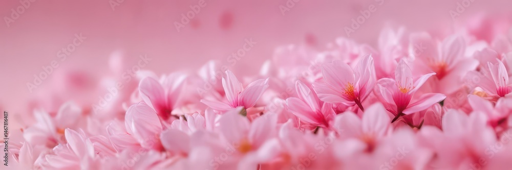 Close-up of delicate pink petals, soft focus background, romantic, flower macro Close-up of delicate pink petals, soft focus background, romantic, flower macro