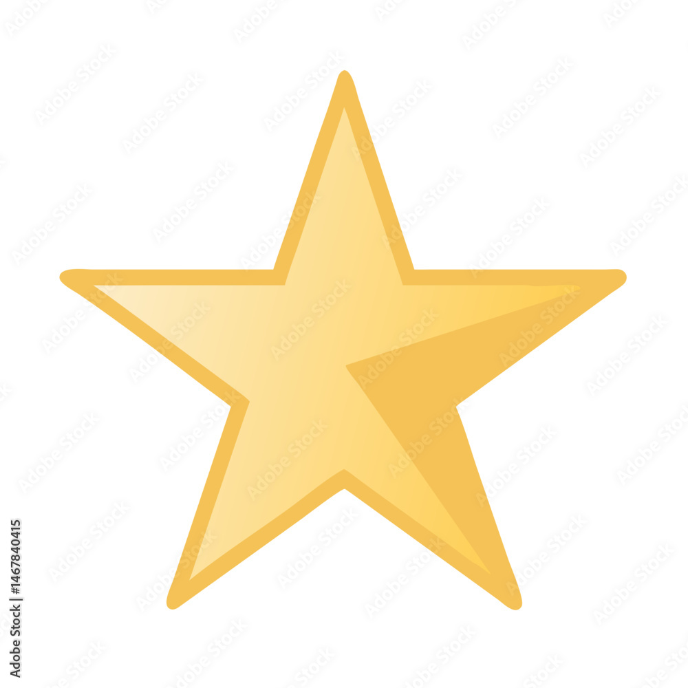 Obraz premium Shining Star Illuminating the Night Sky, Symbolizing Hope and Dreams