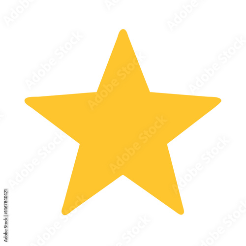 Shining Star Illuminating the Night Sky, Symbolizing Hope and Dreams