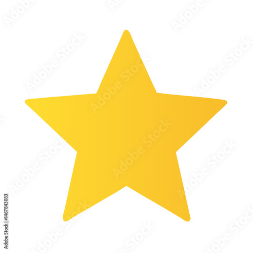 Shining Star Illuminating the Night Sky, Symbolizing Hope and Dreams